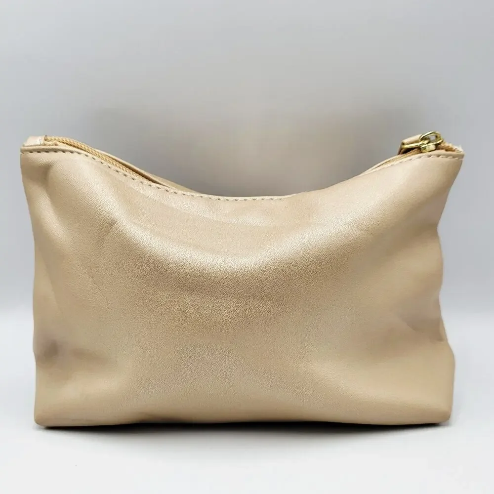 Bvlgari Parfums Gold Cosmetic Pouch for Emirates Airlines First & Business Class